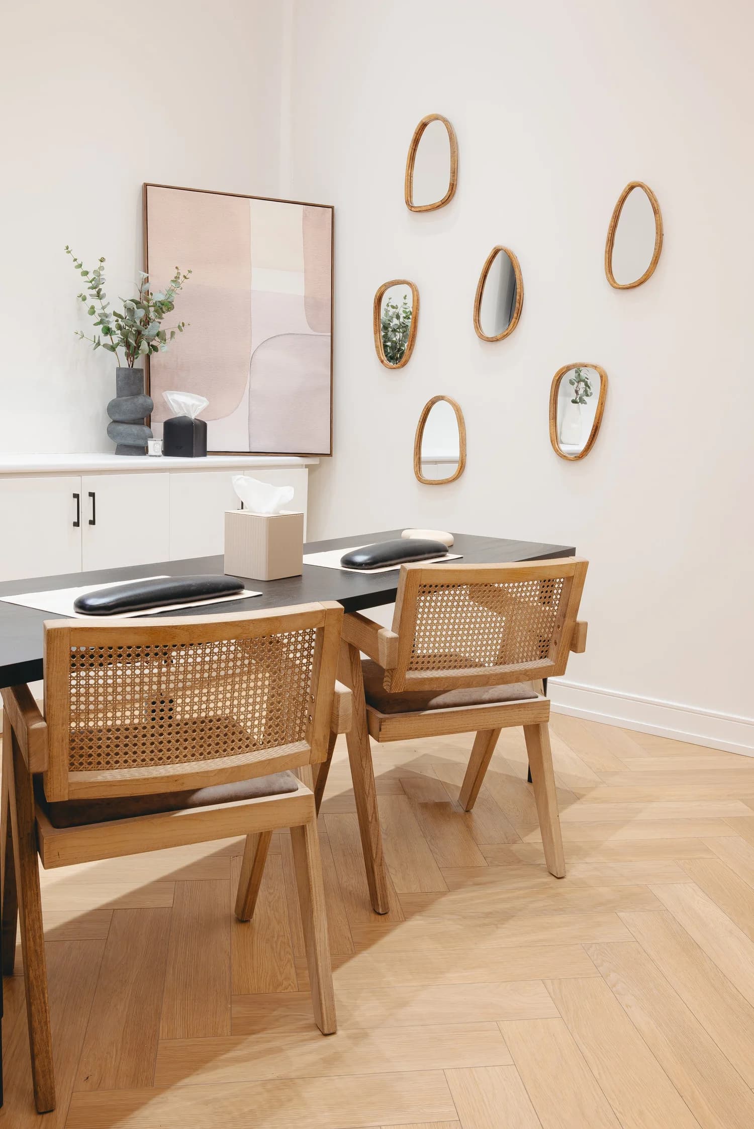 Skin + Beauty interior design detail