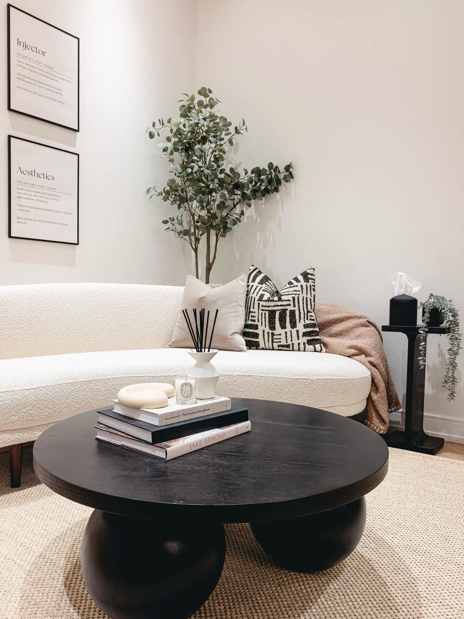 Skin + Beauty interior design detail