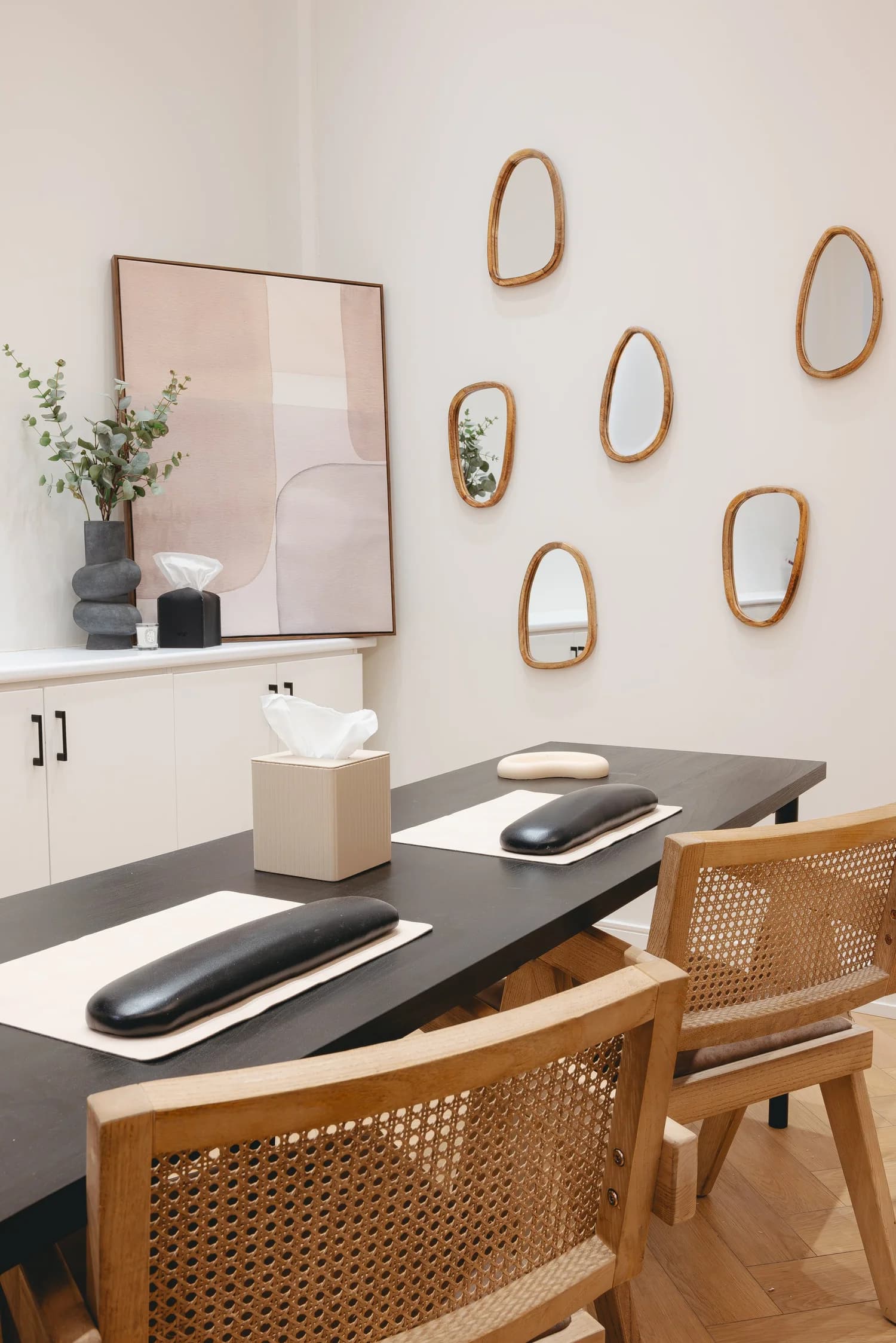 Skin + Beauty interior design detail