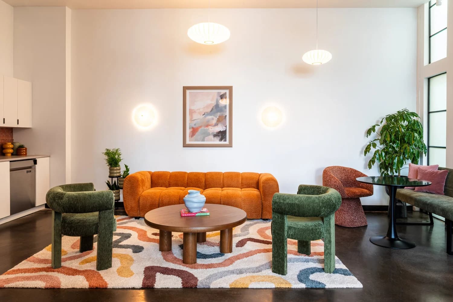 SPG & KB Offices interior design, wide view